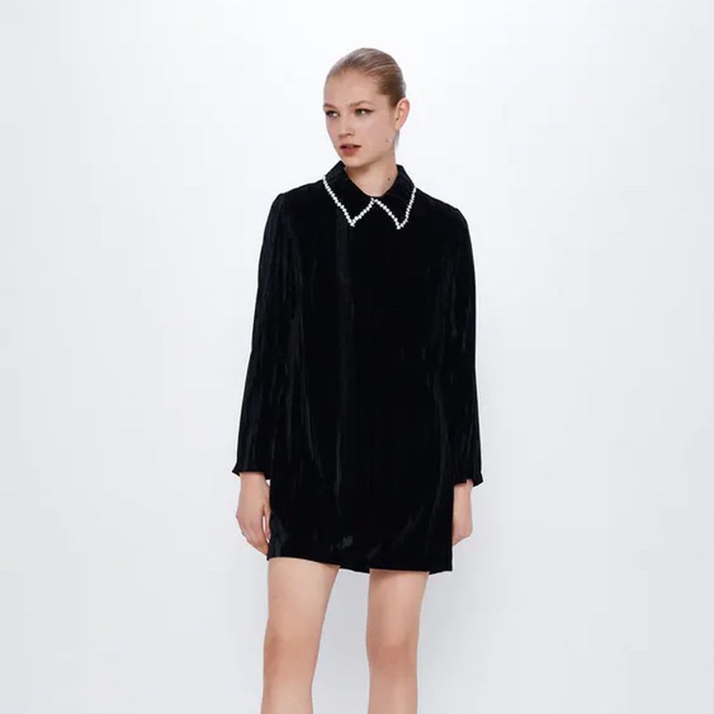 Zara Velvet Dress